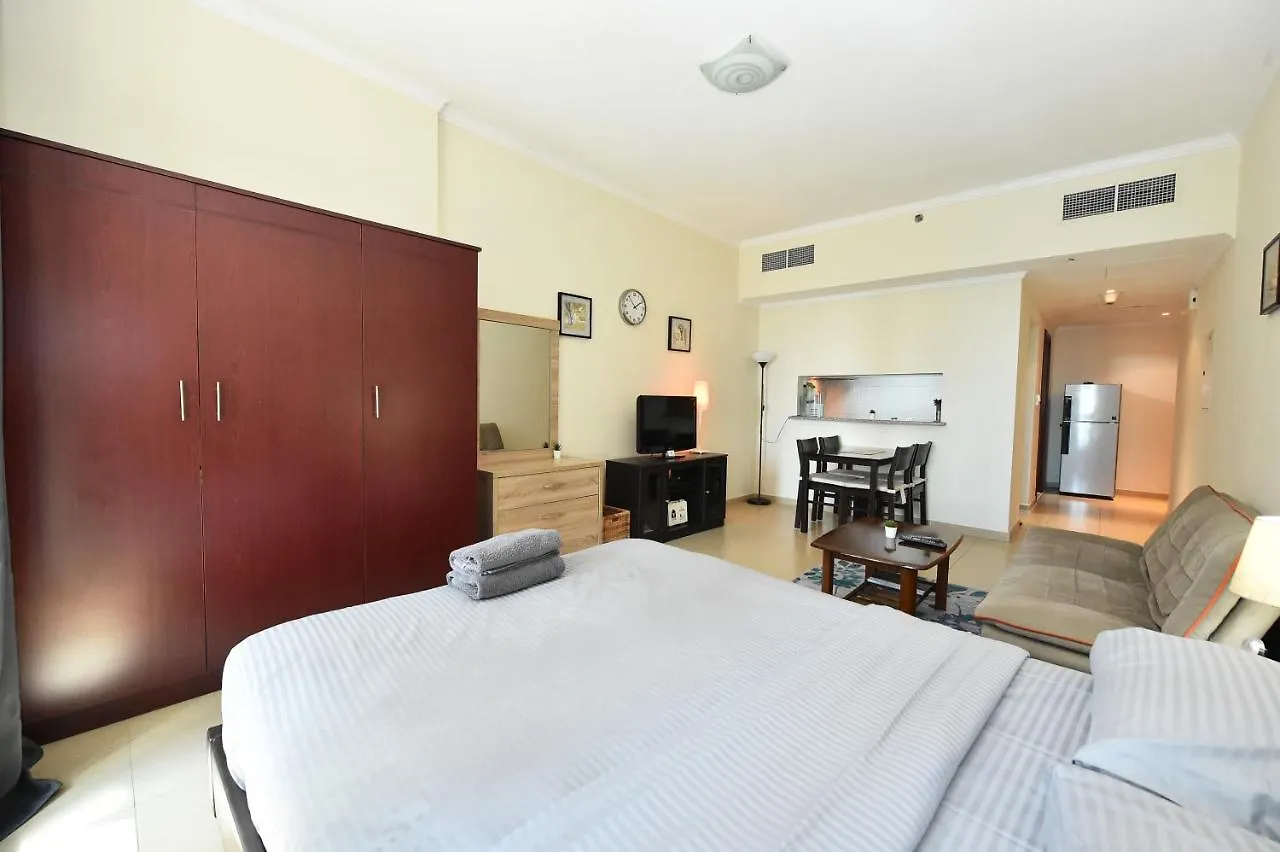 Luxury Escapes - Studio In Jlt X1 Tower Close To Metro دبي شقة